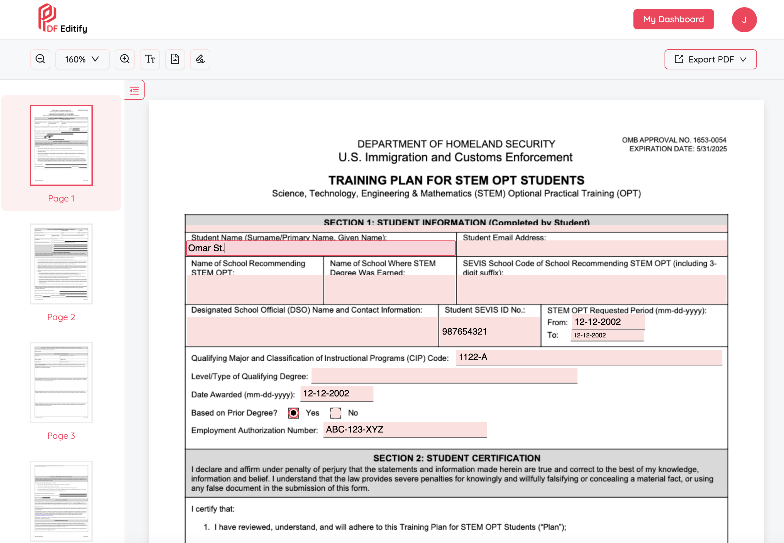 Fill PDFs Forms Online | Free Online PDF Form Filler